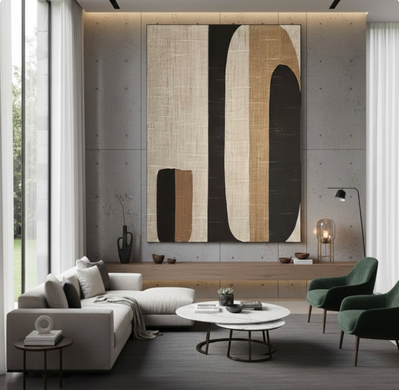 Quadro "Trame Conemporanee"