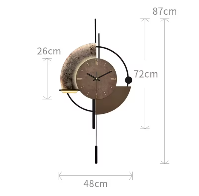 Orologio da parete "kaori"